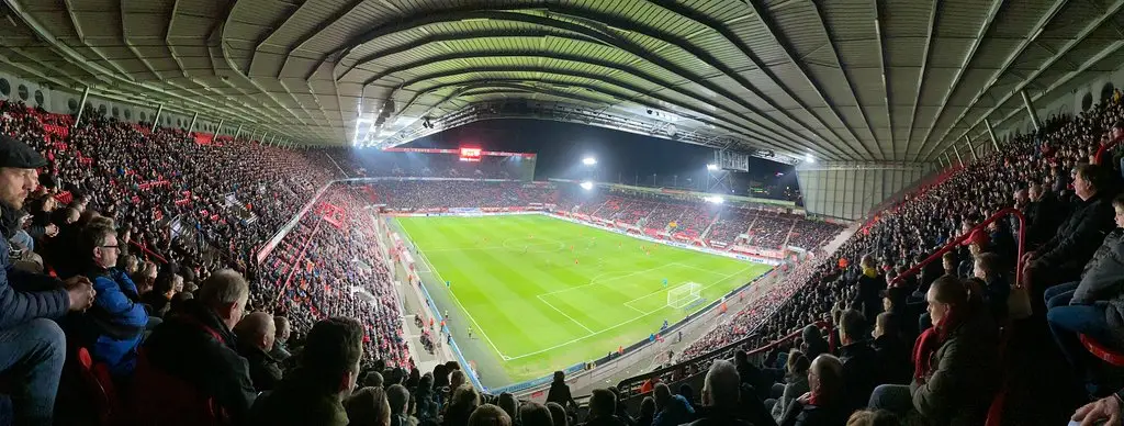 Arenabild över De Grolsch Veste