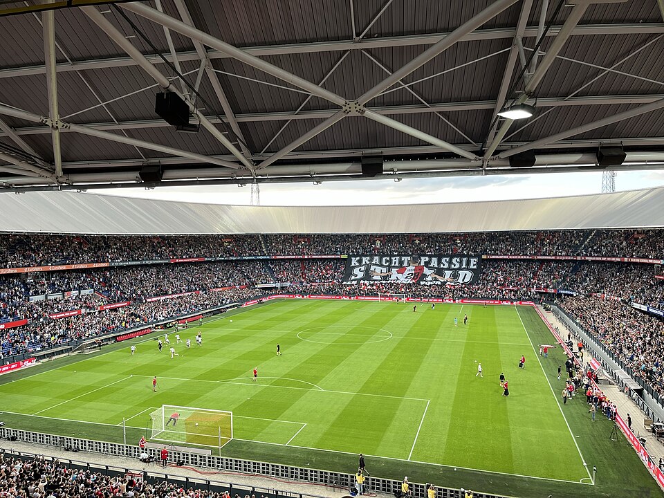 Arenabild över De Kuip