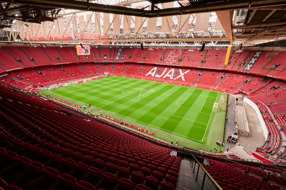 Arenabild över Johan Cruyff Arena