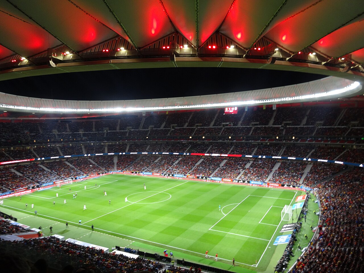 Arenabild över Estadio Metropolitano