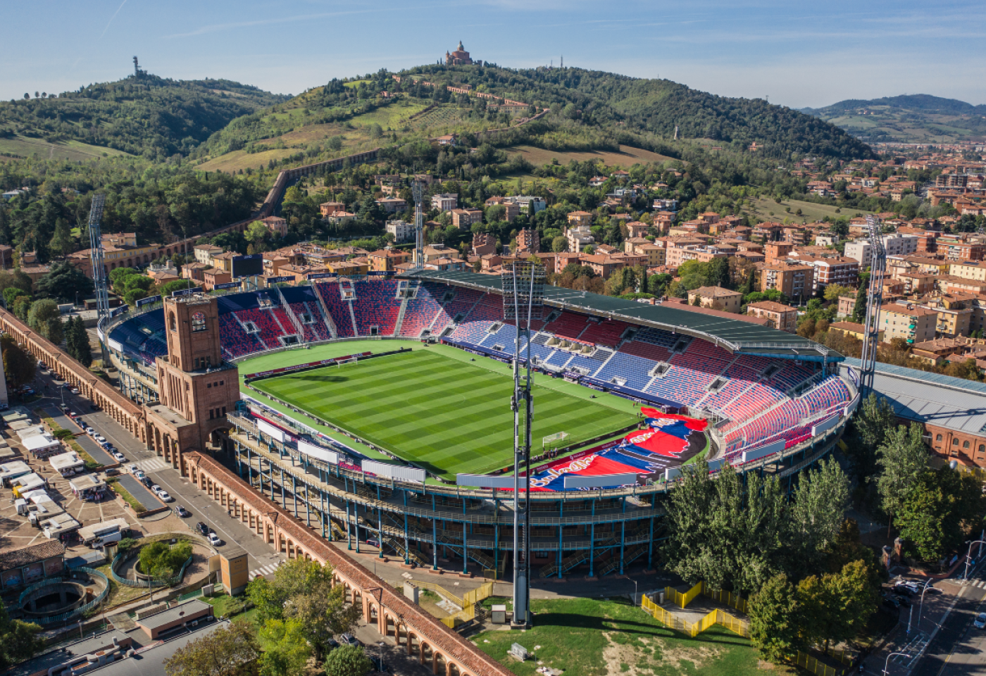 Arenabild över Renato Dall'Ara