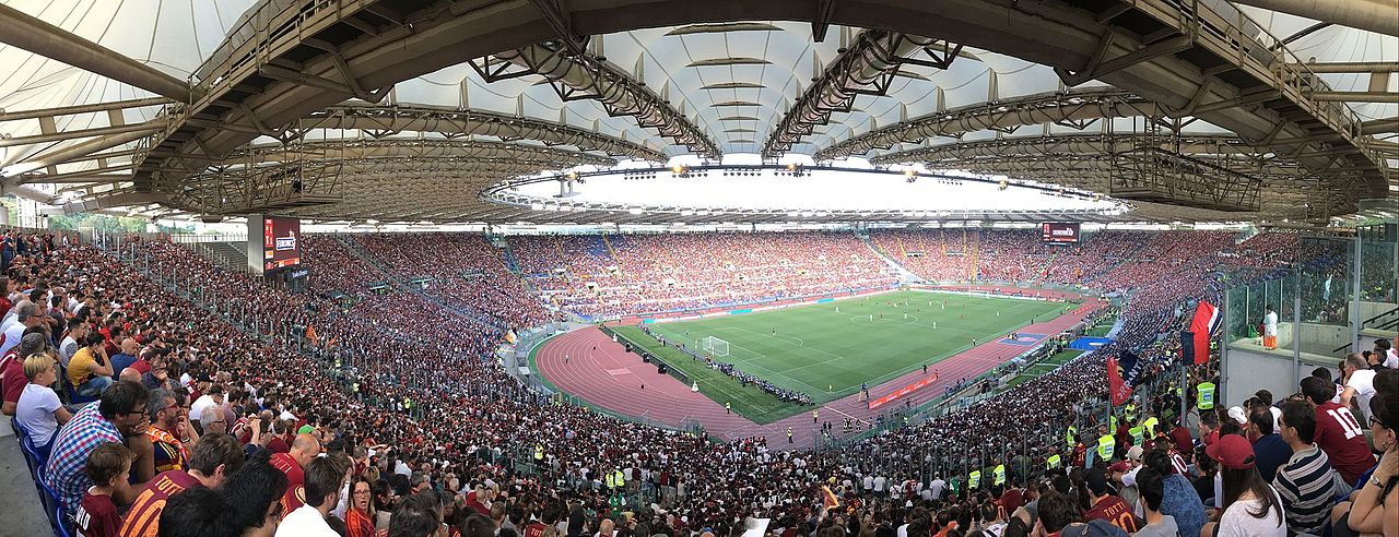 Arenabild över Stadio Olimpico