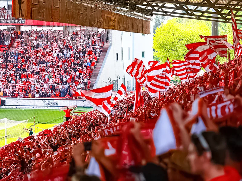 Arenabild över Stadion An der Alten Försterei
